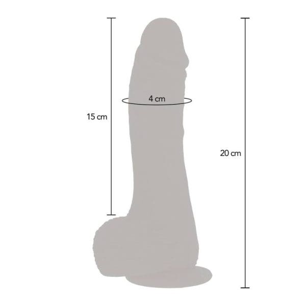 GET REAL - UP&DOWN ROTATING VIBR DILDO SKIN 5